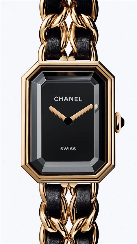 chanel gold link watch|chanel watches beige gold.